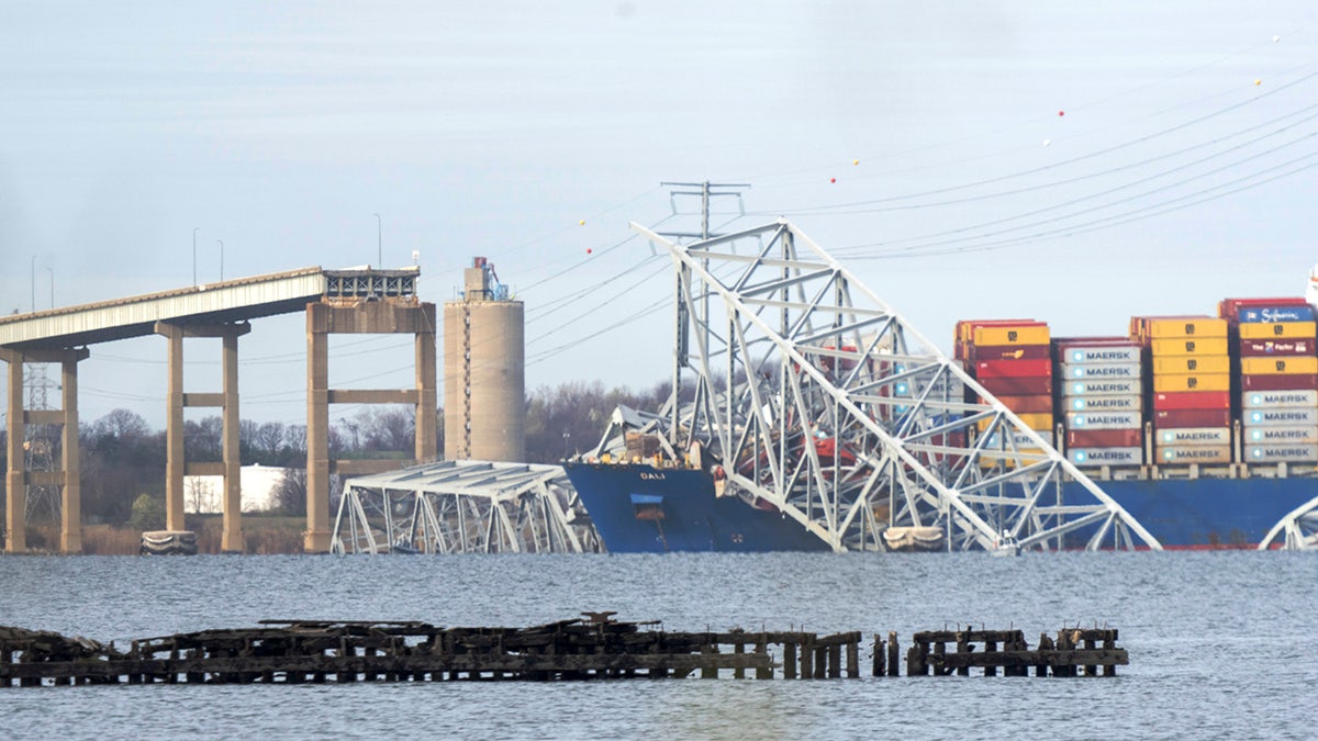 The Francis Scott Key Bridge collapsed after it was struck by a large cargo ship